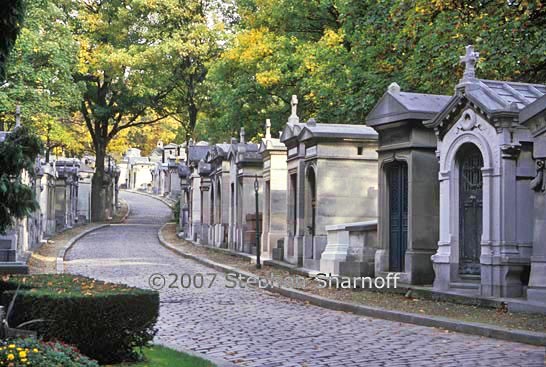 summer view perelachaise graphic