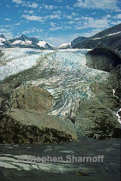 herbert glacier aerial graphic