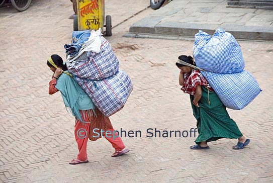 women with loads kathmandu graphic