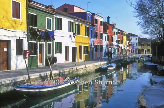 burano canal 2 graphic